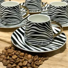 سرویس قهوه خوری 12 پارچه آرو مدل Zebra