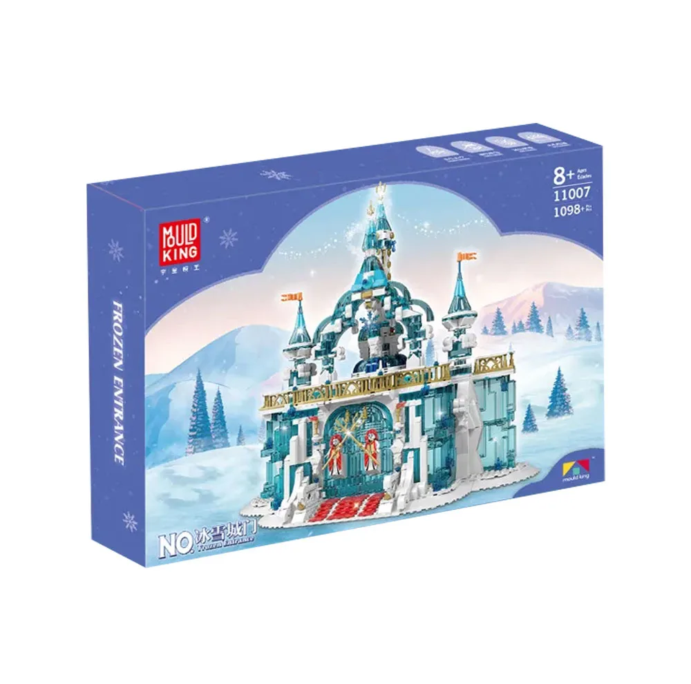 ساختنی مولد کینگ مدل قلعه یخی فروزن Frozen