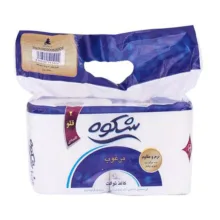 دستمال توالت شکوه مدل PREMIUM بسته 2 عددی