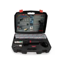 دستگاه جوش پلاستیک 1650 وات پرولکترو مدل چراغدار ست کد Pro-lek 9000 Set Plus
