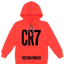 هودی پسرانه مدل A73 CR7 رنگ قرمز