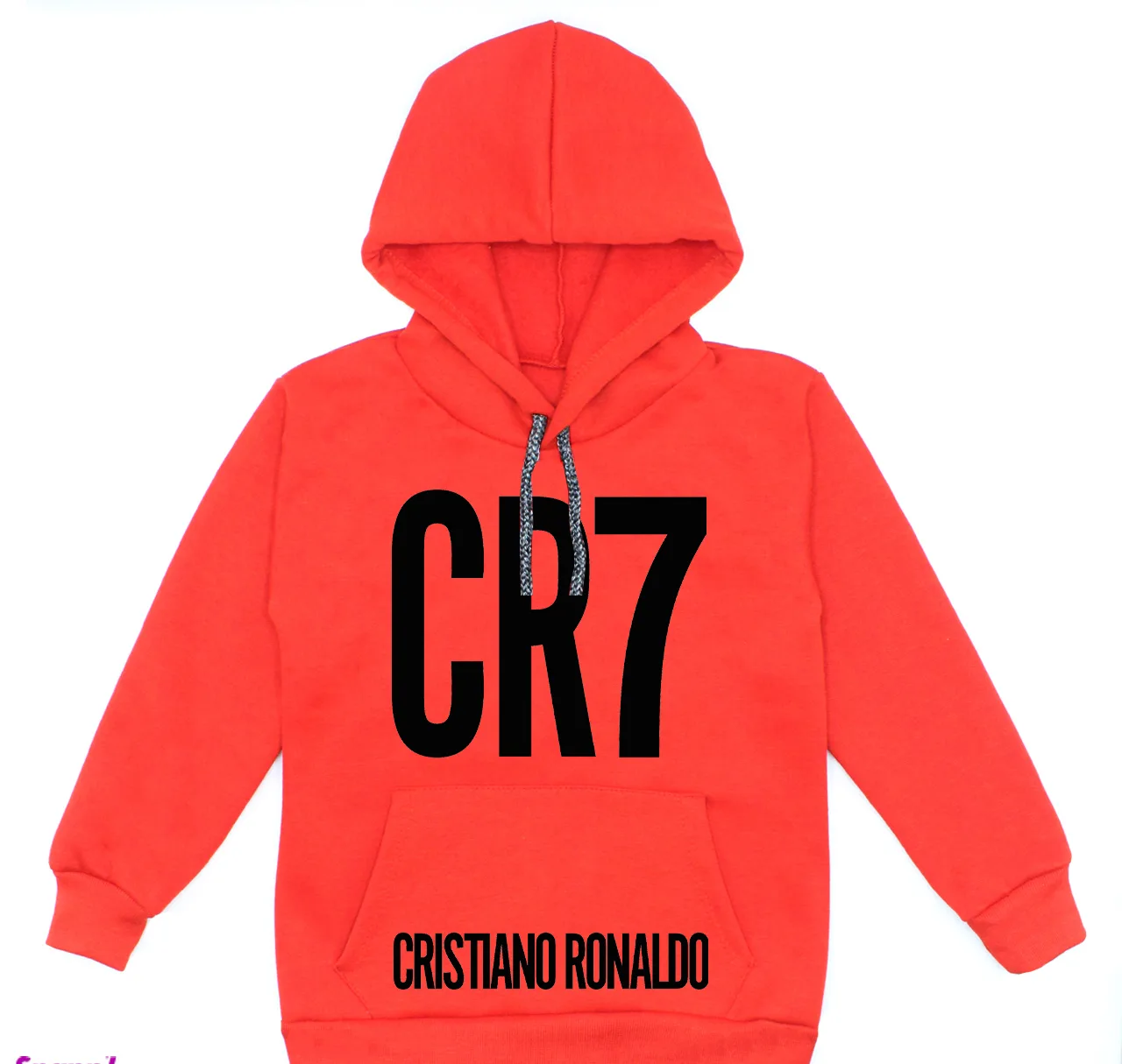 هودی پسرانه مدل A73 CR7 رنگ قرمز