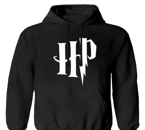 هودی پسرانه مدل W74 HP رنگ مشکی