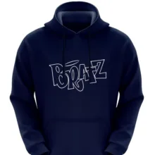 هودی پسرانه طرح BRATZ مدل F30 رنگ سرمه ای