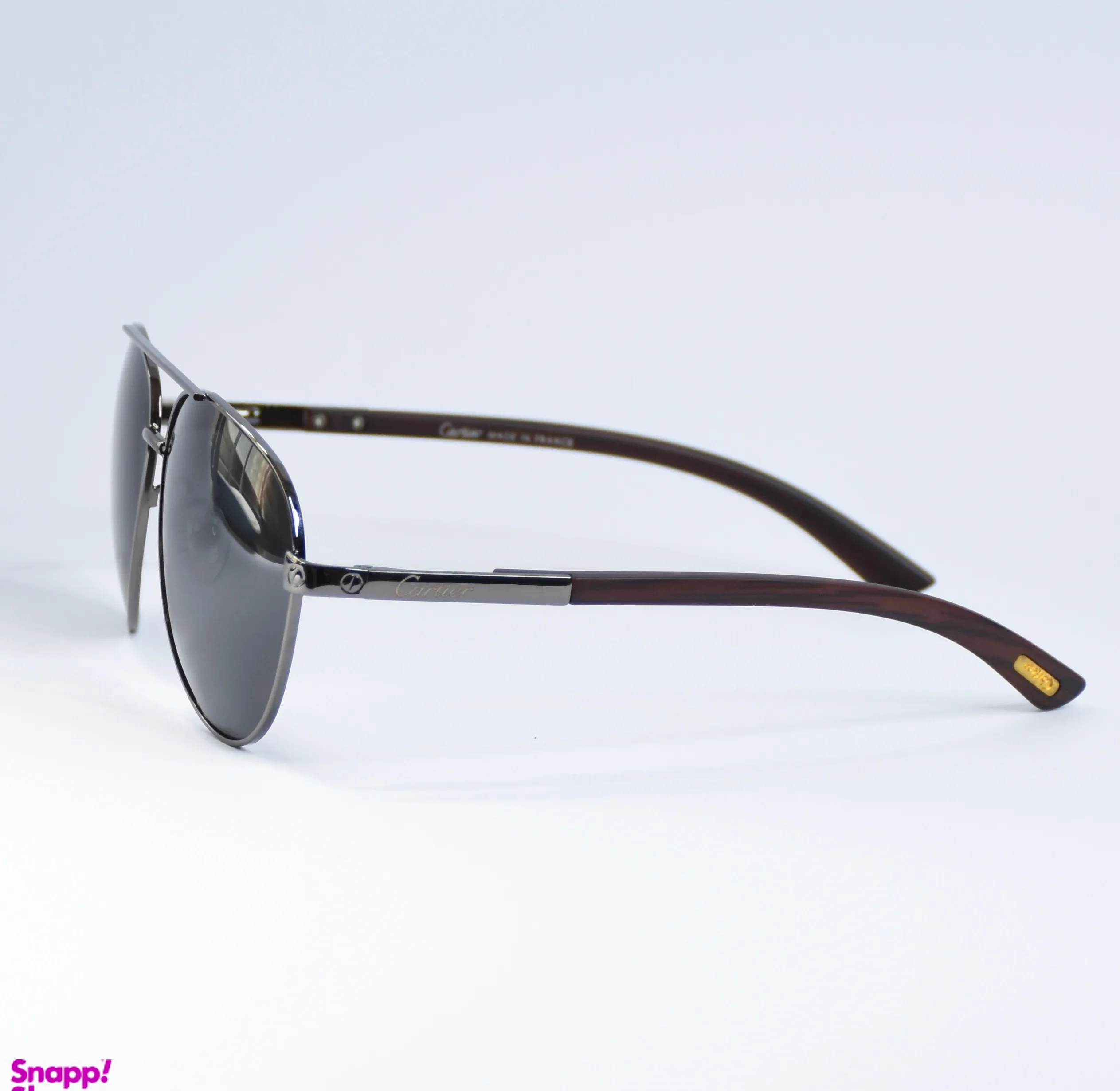عینک آفتابی مردانه طرح Cartier کد 1084 رنگ نوک مدادی