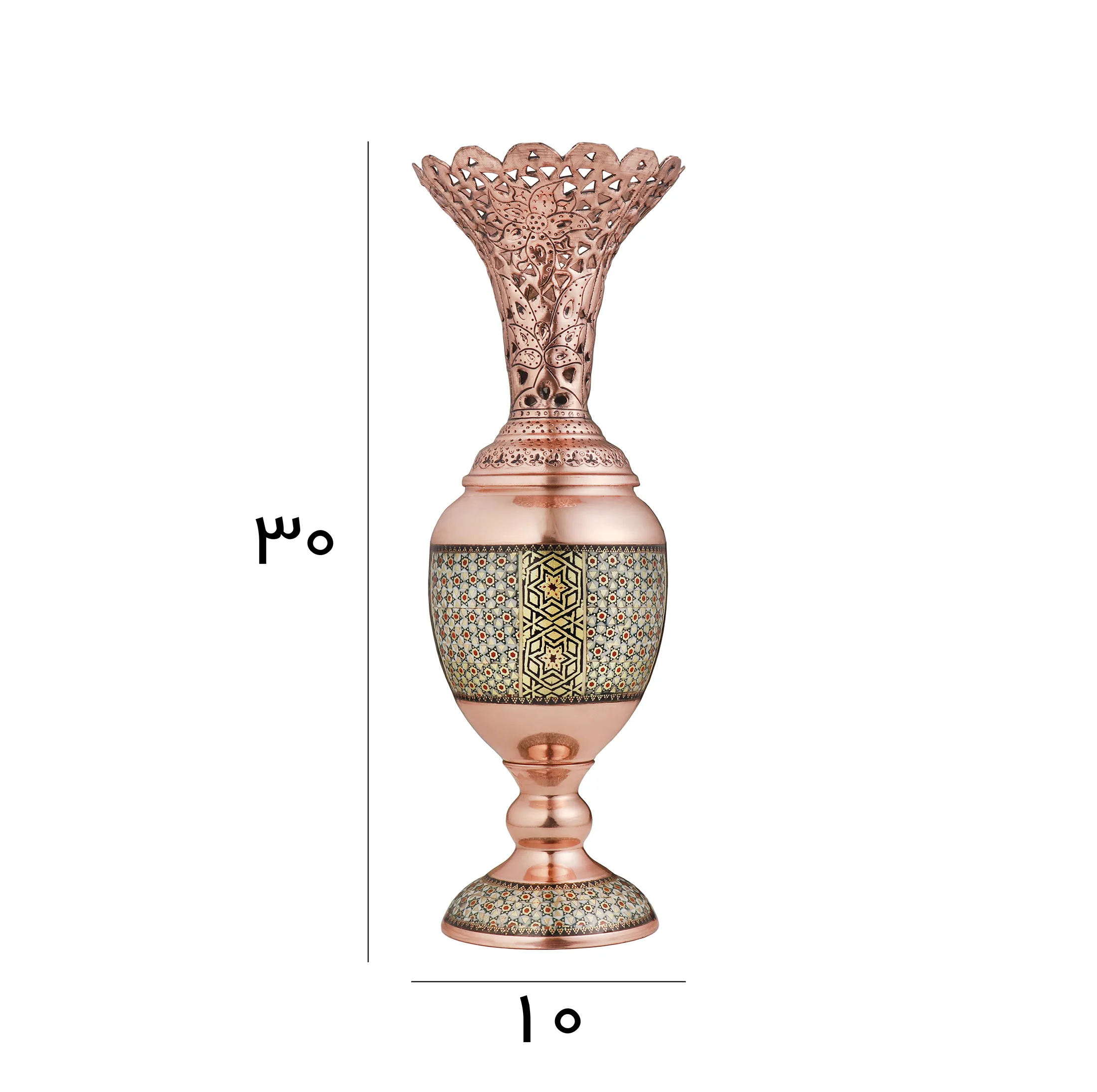 سنبلدان خاتم کاری مدل ساده کد 30