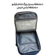 کوله پشتی لپ تاپ پرزیدنت مدل Wizard1 مناسب سایز 15.6 اینچ
