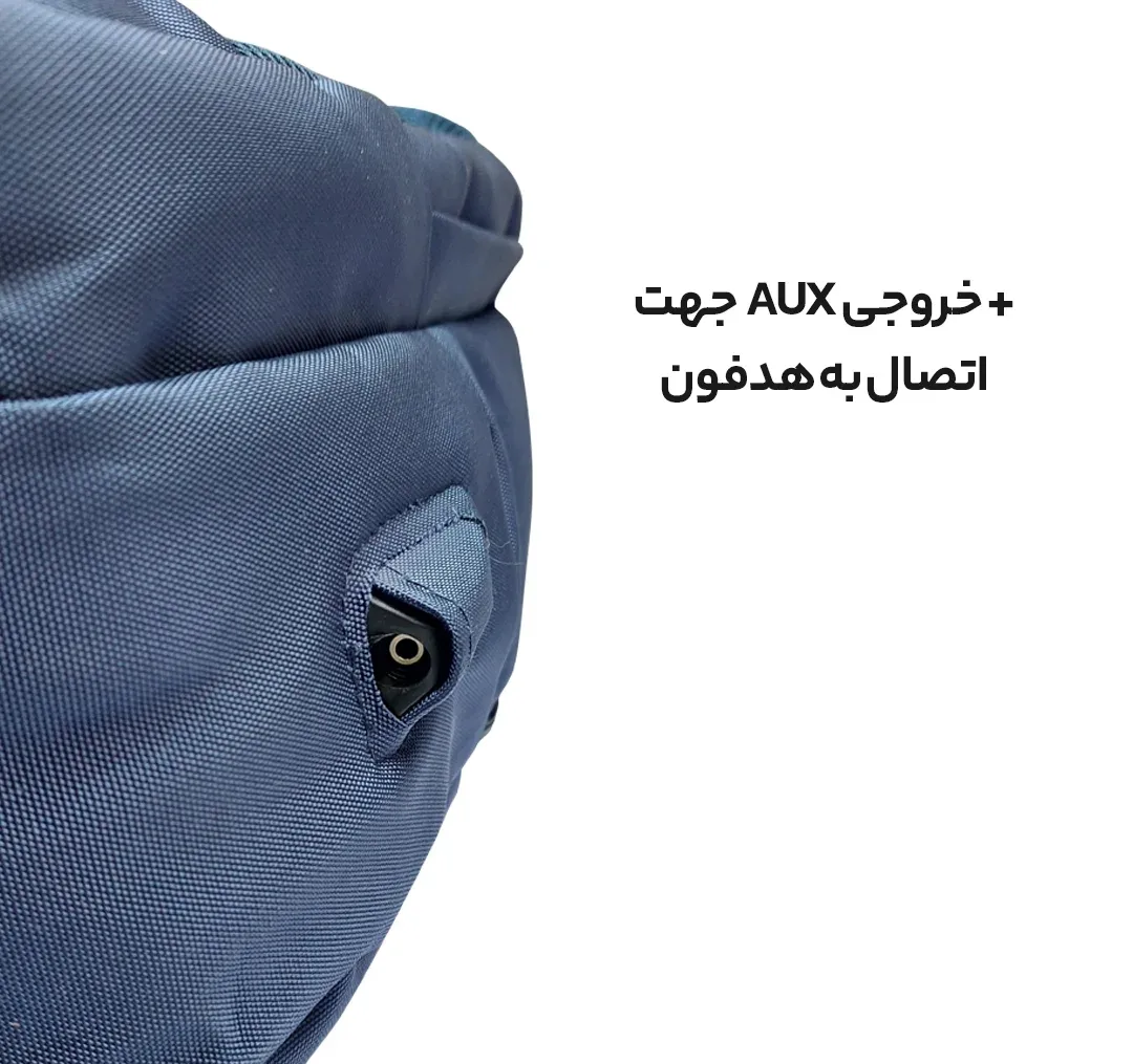 کوله پشتی لپ تاپ پرزیدنت مدل Wizard1 مناسب سایز 15.6 اینچ