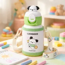 قمقمه کودک مدل دو حالته کیف دار LUCKBOCO گنجایش 0.5 لیتر