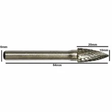 فرز انگشتی فرم مخروطی مدل G1020 سایز 10 میلیمتر