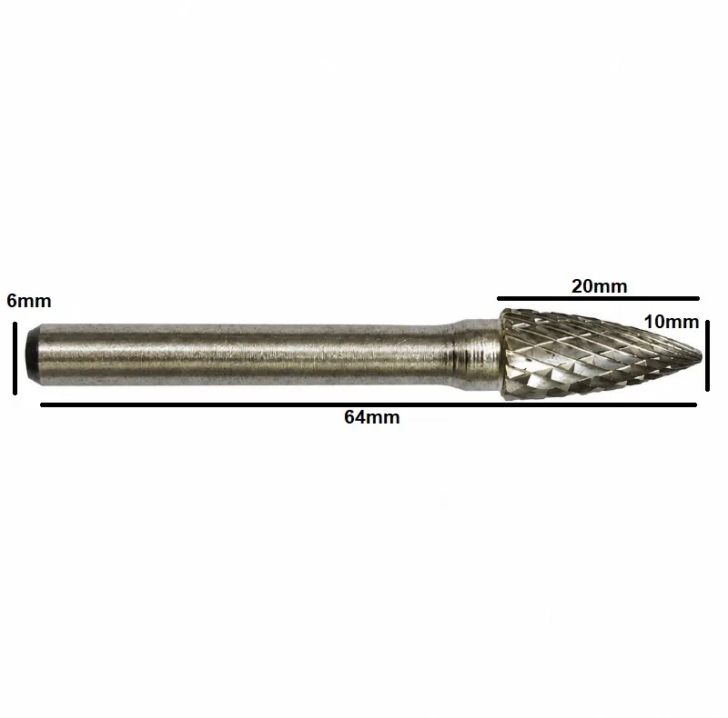 فرز انگشتی فرم مخروطی مدل G1020 سایز 10 میلیمتر