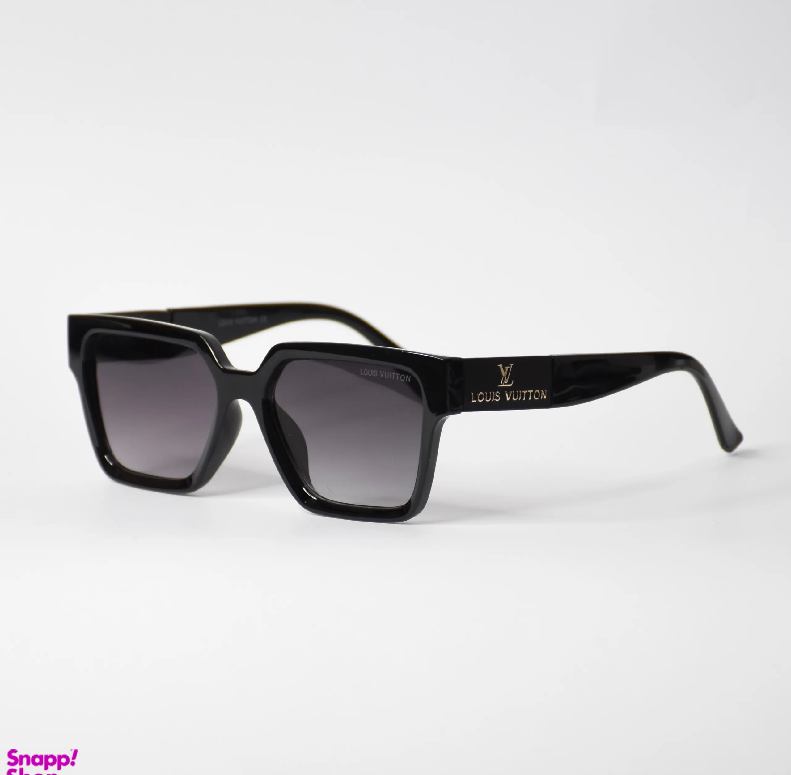 عینک آفتابی مردانه طرح LOUIS VUITTON کد 2830 رنگ مشکی براق