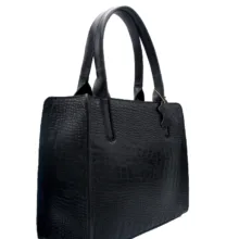 کیف زنانه چرم طبیعی کروکو مدل FATEH129/1K