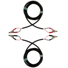 کابل اتصال باتری به باتری خودرو مدل France 1100A-10m مجموعه دو عددی