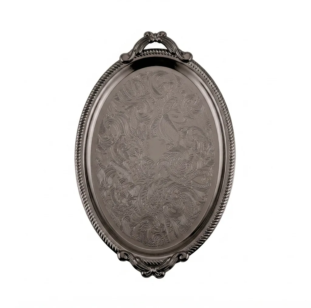 سینی دسته دار مدل 34850 سایز 30x20سانتی متر
