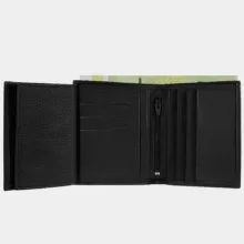 کیف پول مردانه نوین چرم مدل ثارمان کد FM-PE2548