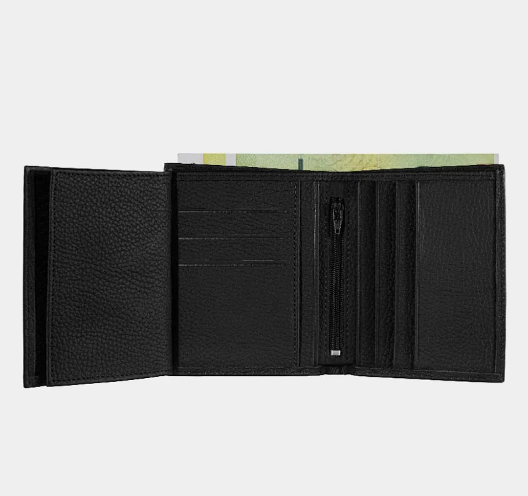 کیف پول مردانه نوین چرم مدل ثارمان کد FM-PE2548