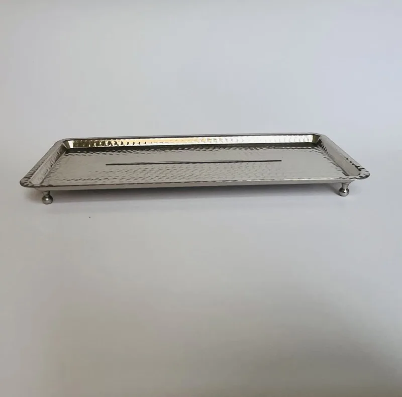 رولت خوری مسی مدل مستطیلی پایه دار کد ZH424.2