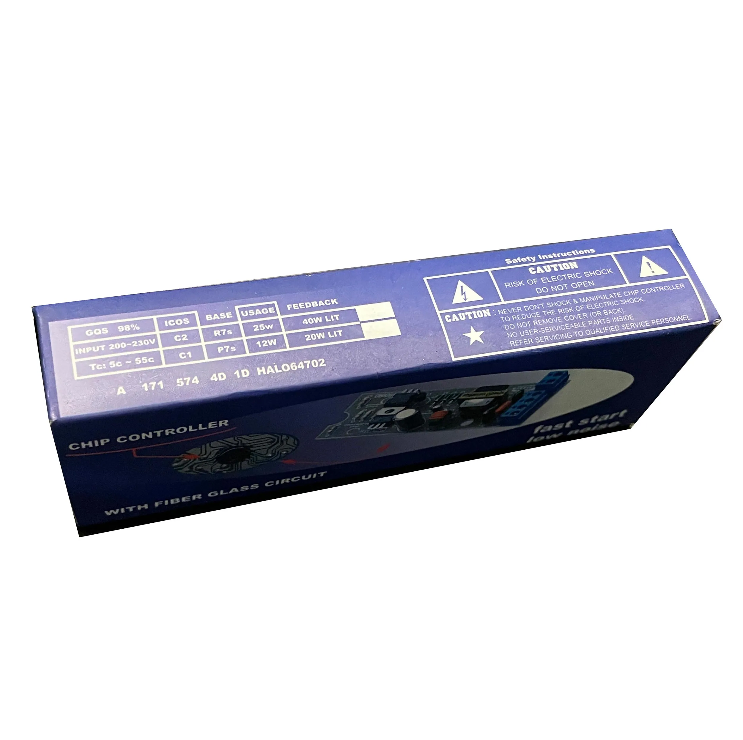 ترانس مهتابی فالکون مدل بالاست کد 1x40w 2x20w