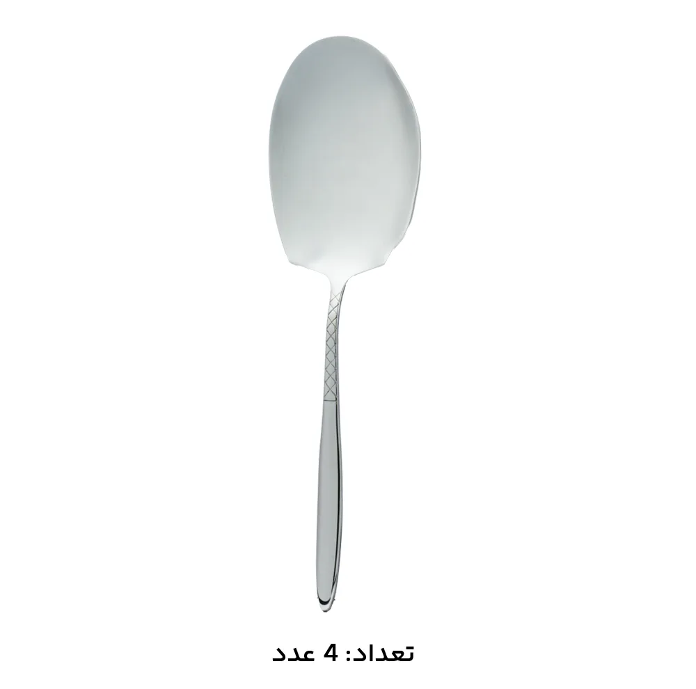 سرویس قاشق، چنگال و کارد استیل 151 پارچه 30 نفره کابان مدل 166