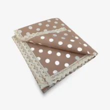 سفره 8 نفره نساجی دُر هنر یزد مدل توپی cotton-nes سایز 150×110 سانتی متر