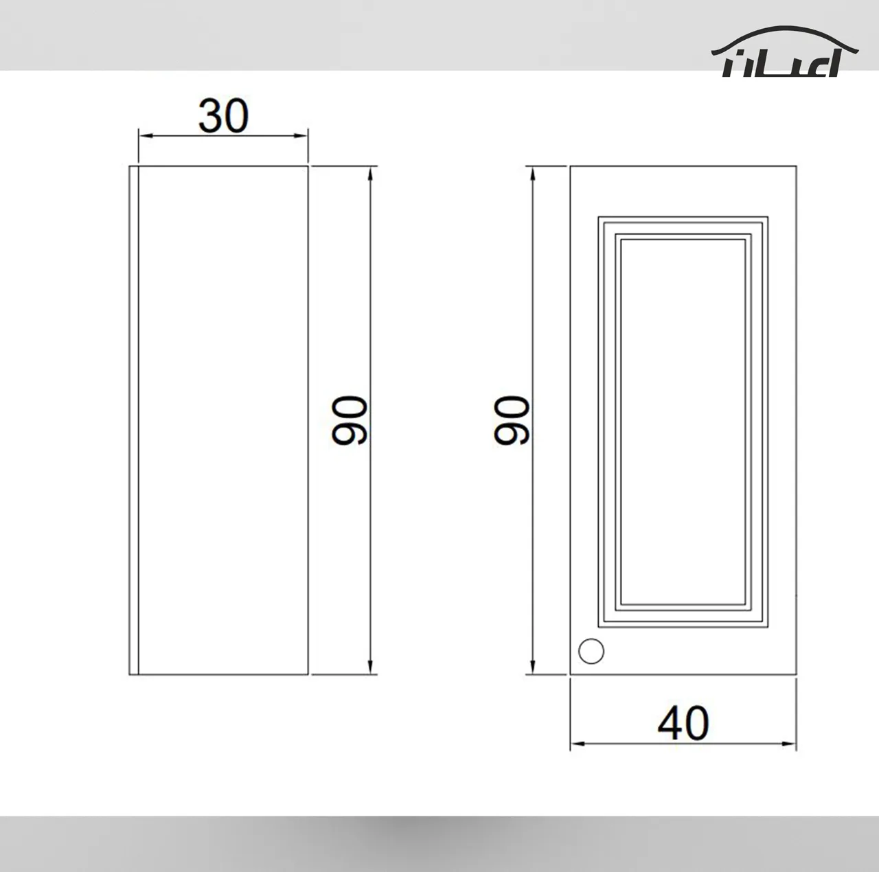 کابینت آشپزخانه اعیان مدل FH CL26