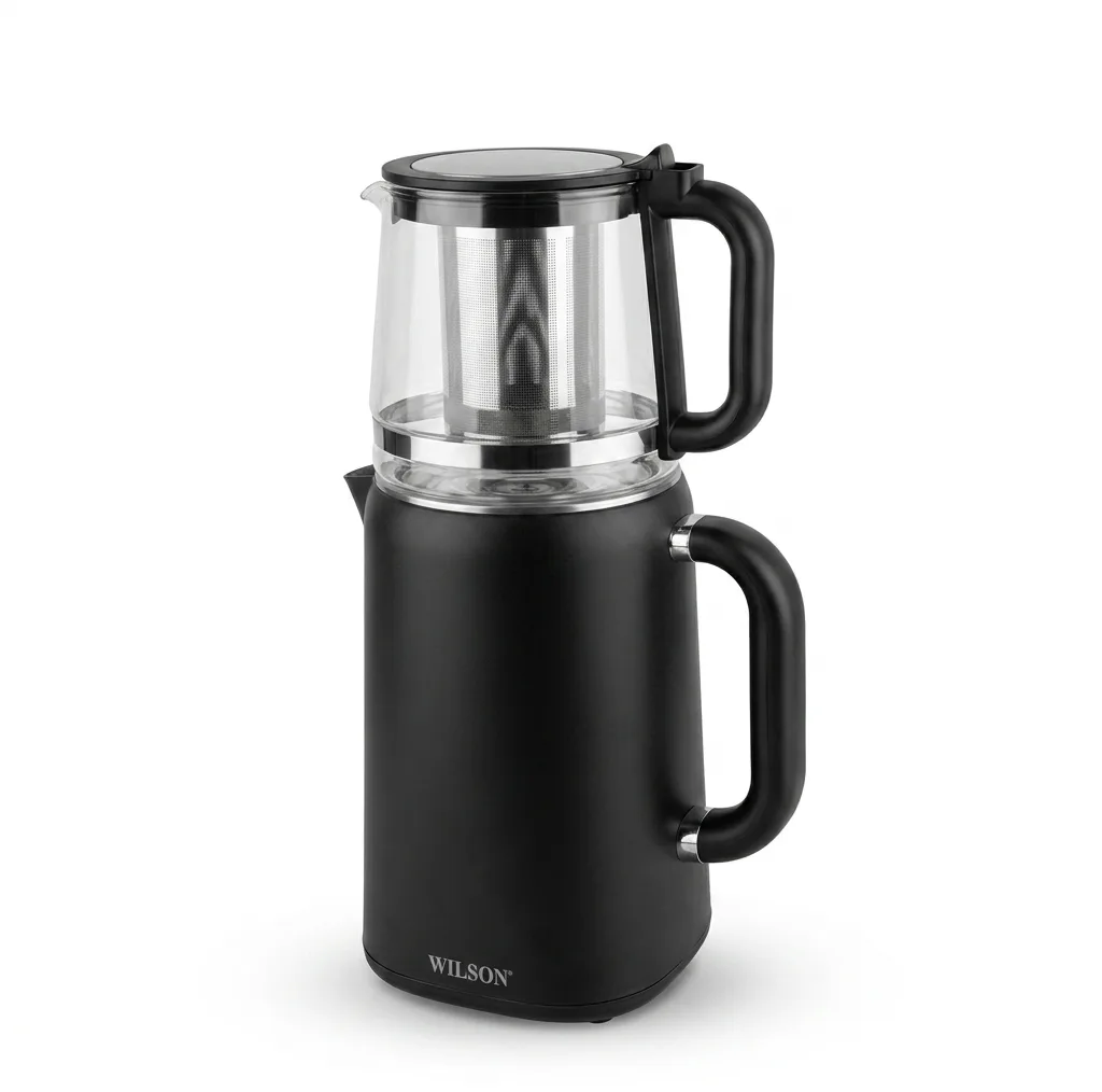 چای ساز لمسی روی هم ویلسون مدل TM-8500