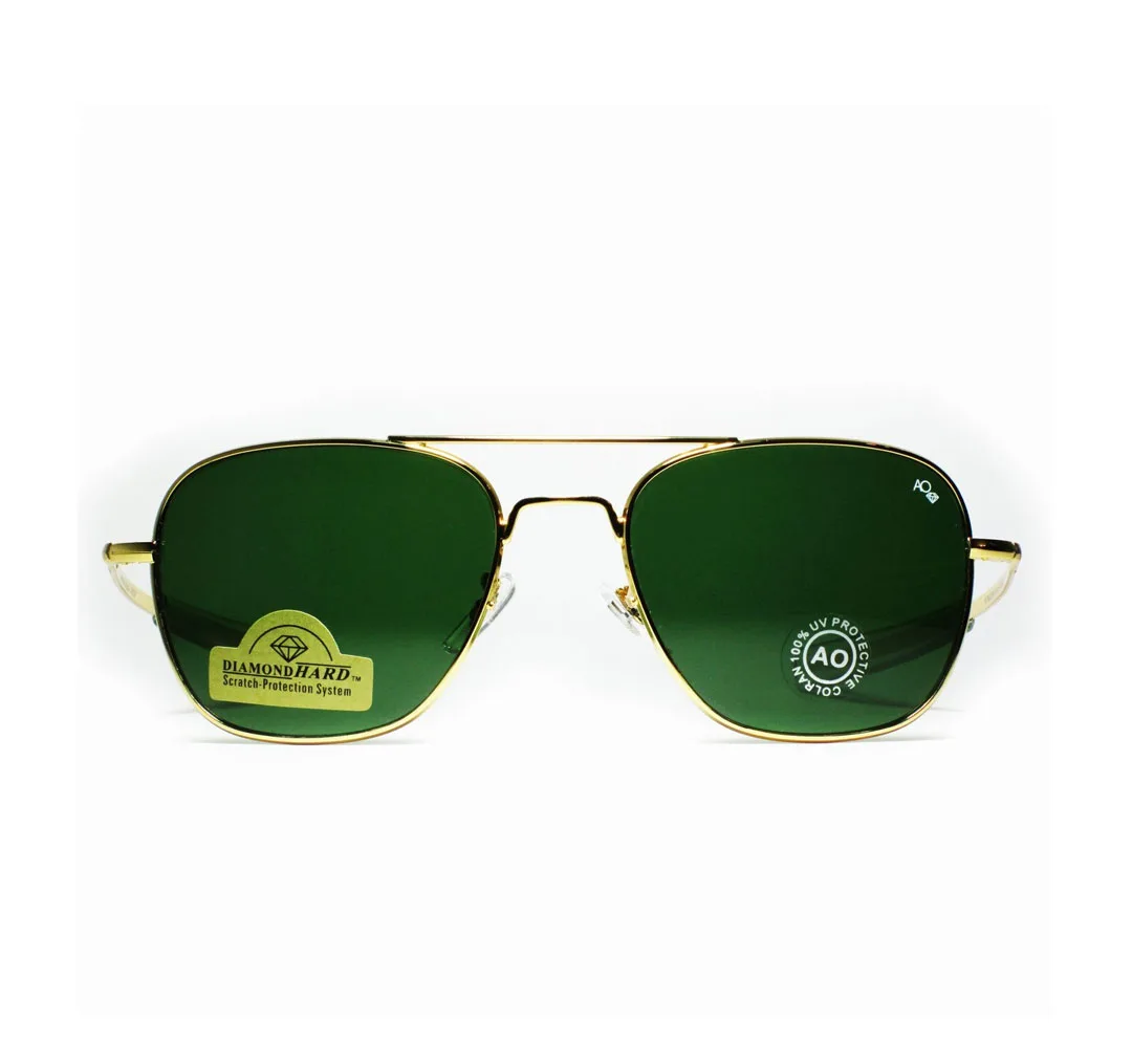 عینک آفتابی مردانه امریکن اپتیکال مدل SkyMaster Aviator سایز 56