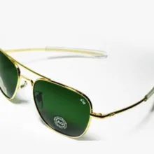 عینک آفتابی مردانه امریکن اپتیکال مدل SkyMaster Aviator سایز 56