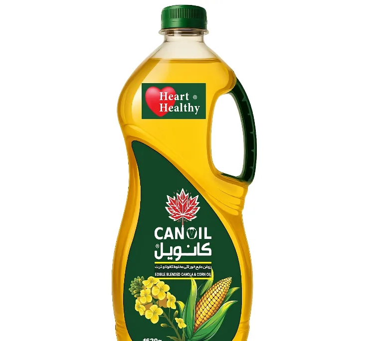 روغن مایع خوراکی مخلوط کانولا و ذرت کانویل وزن 1620 گرم