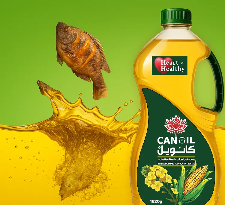 روغن مایع خوراکی مخلوط کانولا و ذرت کانویل وزن 1620 گرم