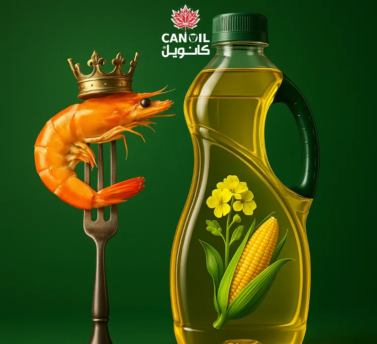 روغن مایع خوراکی مخلوط کانولا و ذرت کانویل وزن 1620 گرم