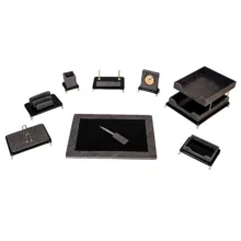 ست ۹ تکه لوازم اداری رومیزی مدل پایه دار مدیریتی کد 510P