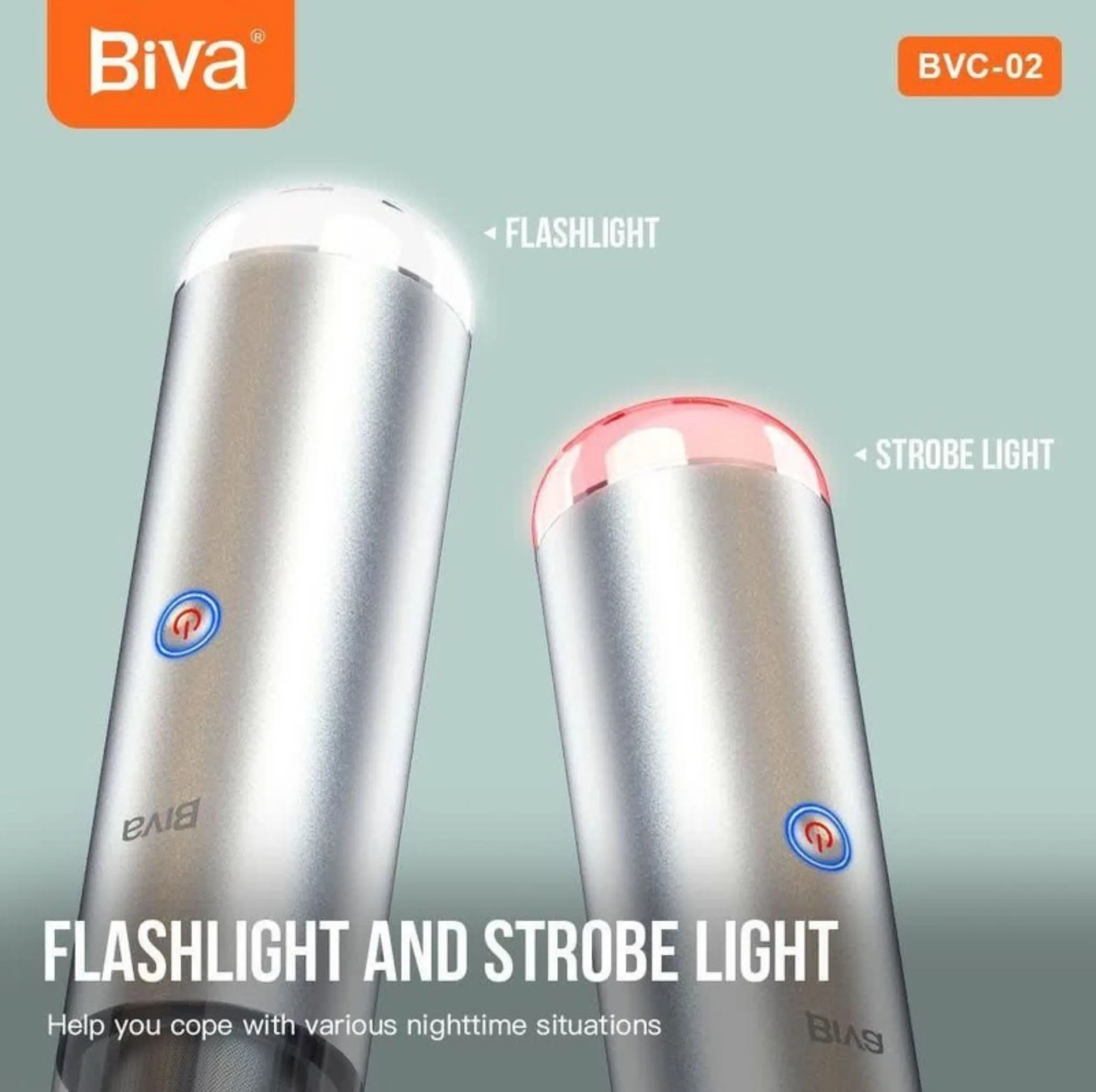جارو شارژی خودرو بیوا مدل BVC-02