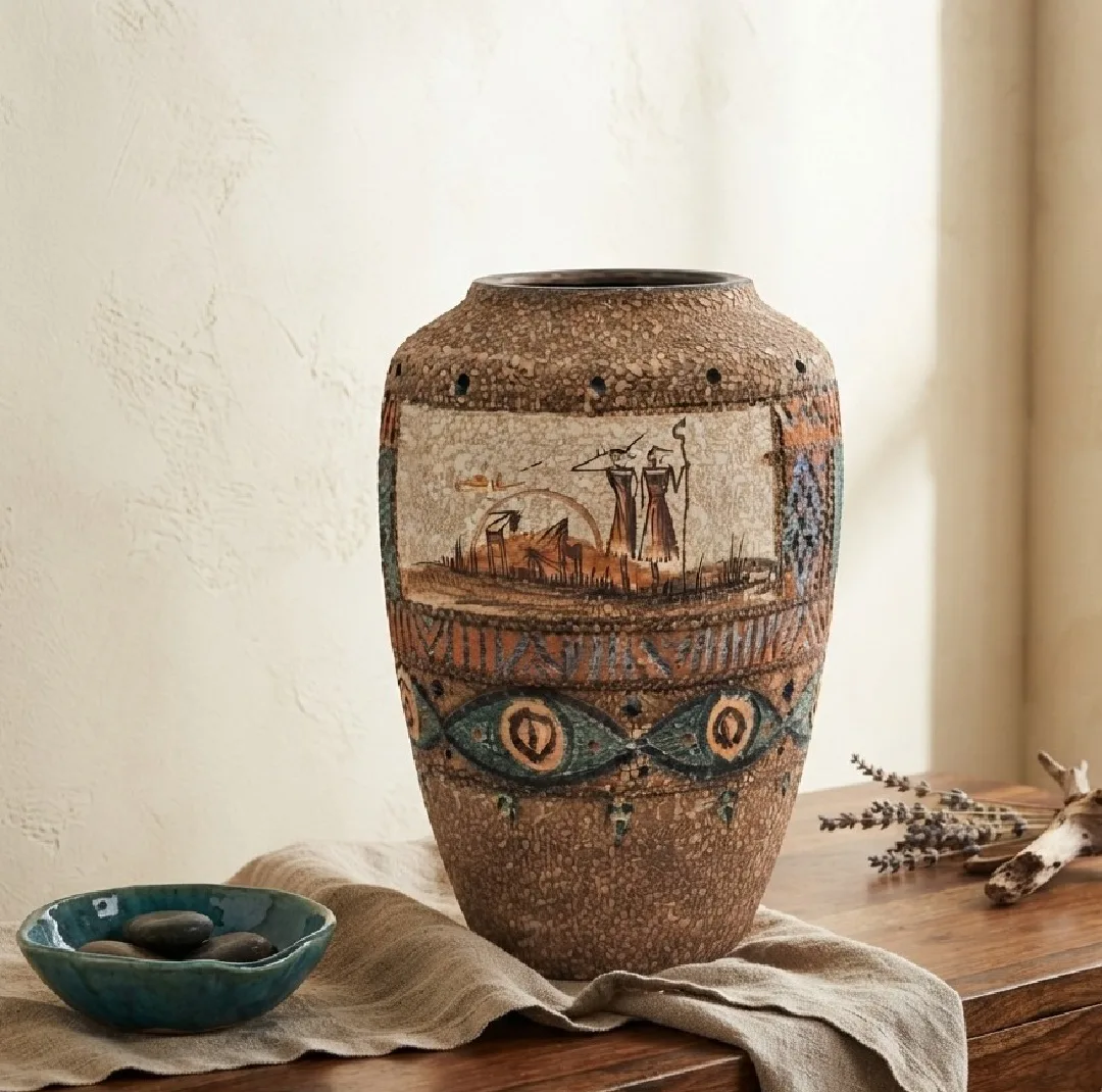 گلدان سرامیکی مدل سیلک کد 14