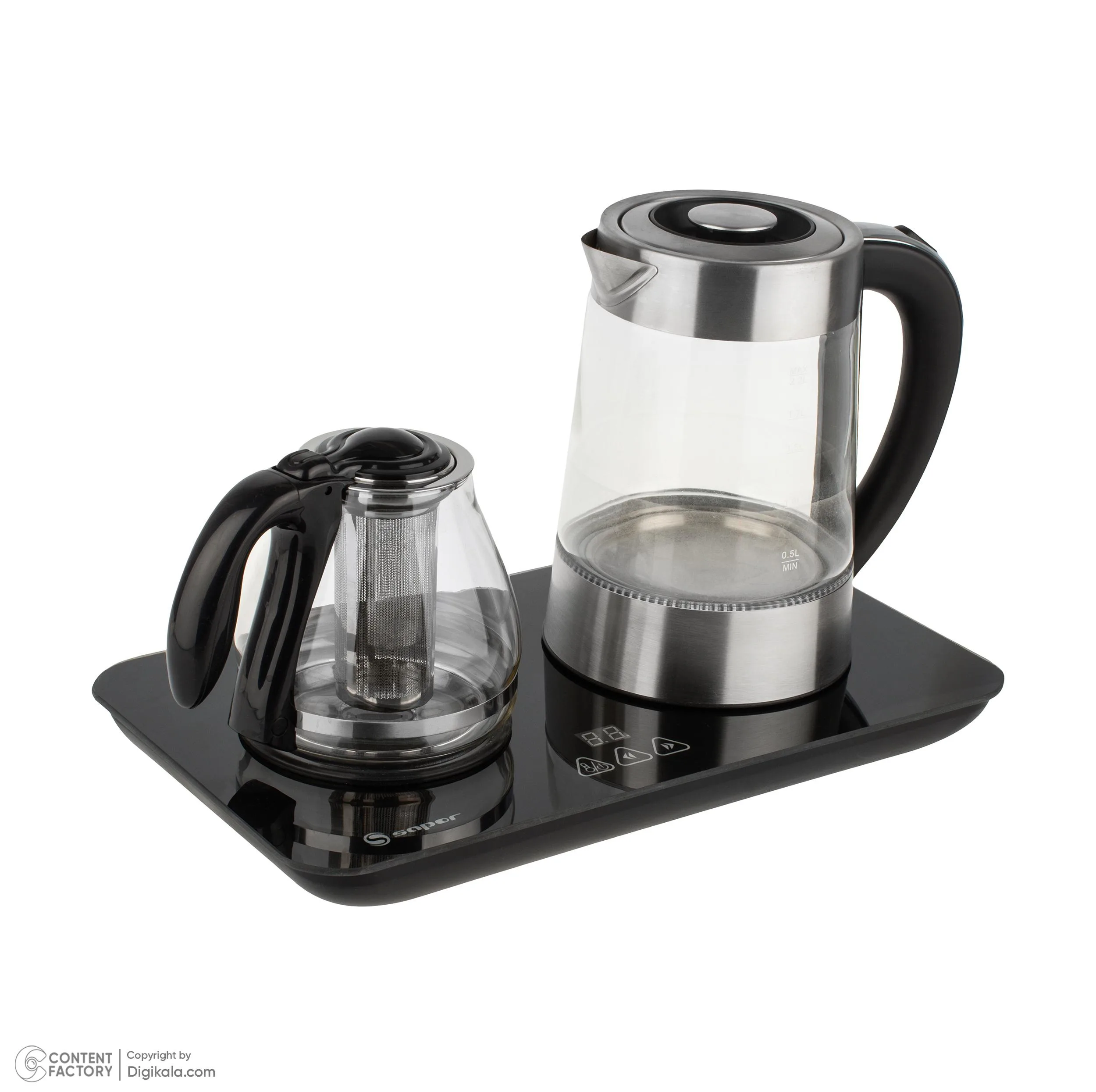 چای ساز کنار هم ساپر مدل STT-518G