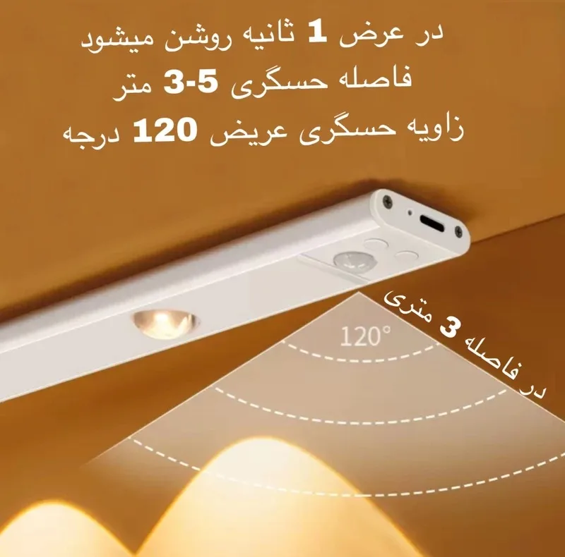 چراغ ال ای دی 0.75 وات مدل زیر کابینتی کد 80CM