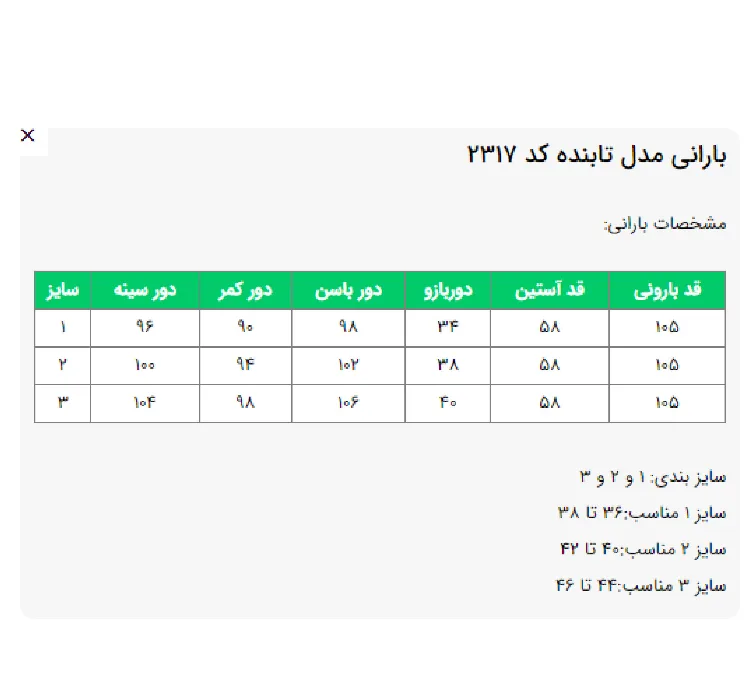 بارانی زنانه السانا مدل تابنده کد 231728 رنگ مشکی