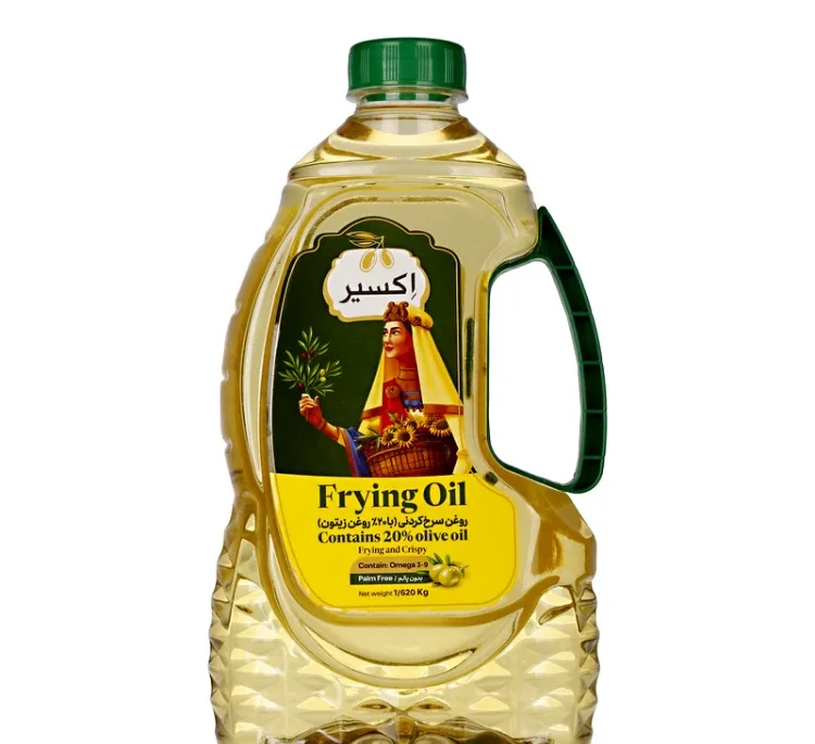 روغن زیتون سرخ کردنی اکسیر وزن 1.620 کیلوگرم