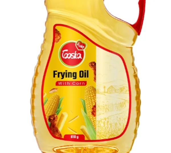 روغن سرخ کردنی حاوی ذرت توسکا لایت وزن 810 گرم
