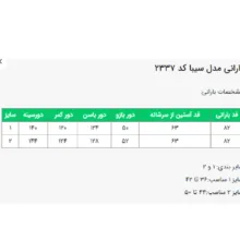 بارانی زنانه السانا مدل سیبا کد 233713