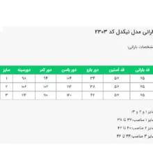 بارانی زنانه السانا مدل نیکدل کد 230302 رنگ مدادی