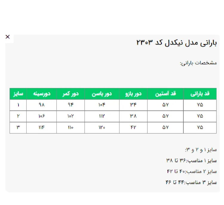 بارانی زنانه السانا مدل نیکدل کد 230302 رنگ مدادی