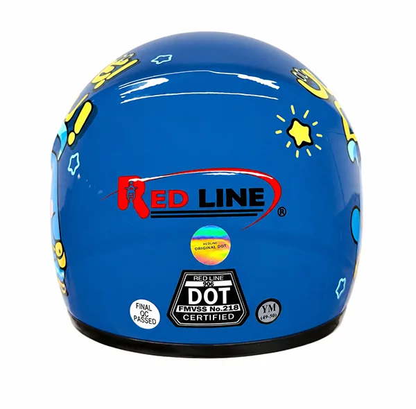 کلاه کاسکت ردلاین مدل BRIGHT BLUE / Monster 906