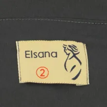 بارانی زنانه السانا مدل تیتار کد 234102 رنگ خاکستری