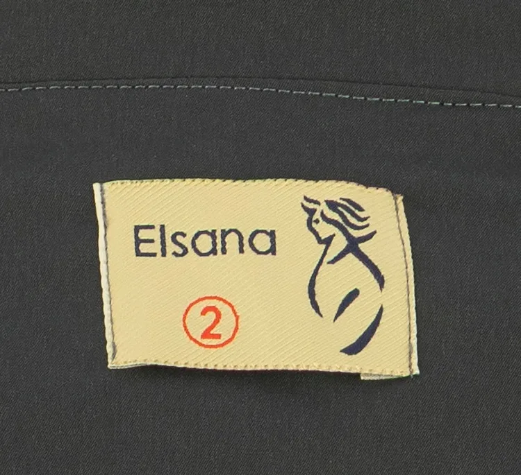 بارانی زنانه السانا مدل تیتار کد 234102 رنگ خاکستری