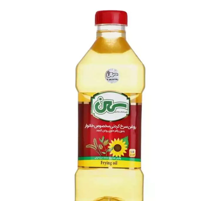 روغن سرخ کردنی مخصوص خانوار سمن حجم 1.5 لیتر