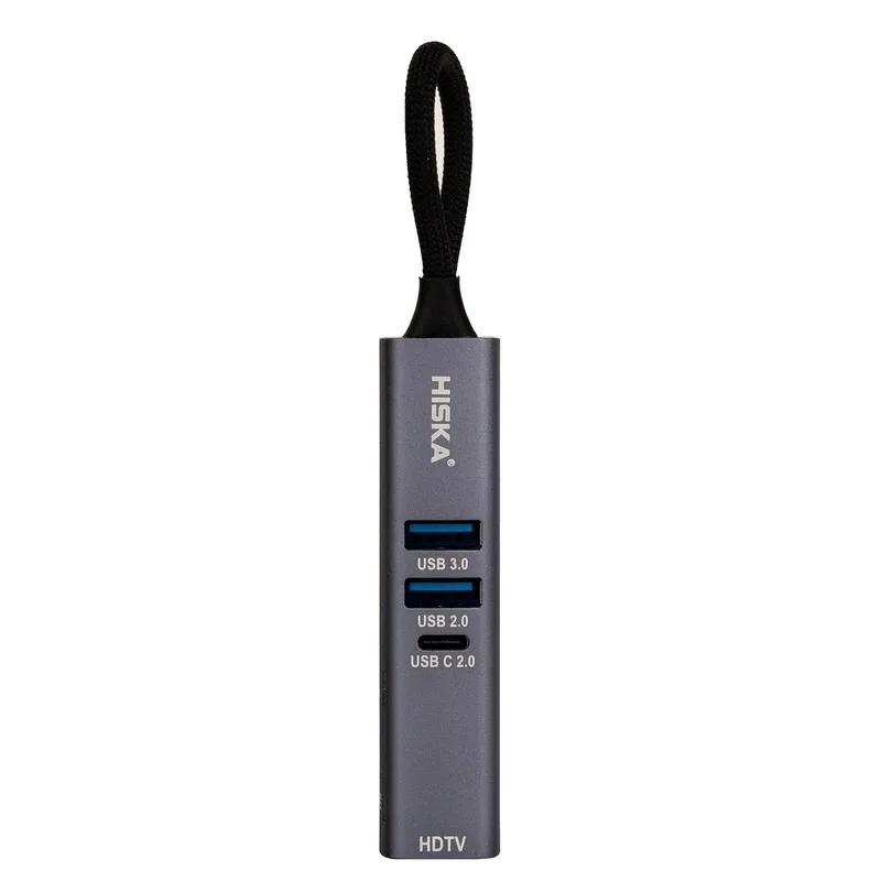هاب 7 پورت USB-C هیسکا مدل HR-53