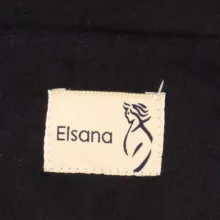 پالتو زنانه السانا سعاد کد 240201 رنگ مشکی