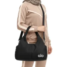 ساک ورزشی زنانه طرح alo مدل خفاشی
